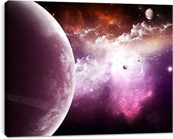 Постер на подрамнике - Космос