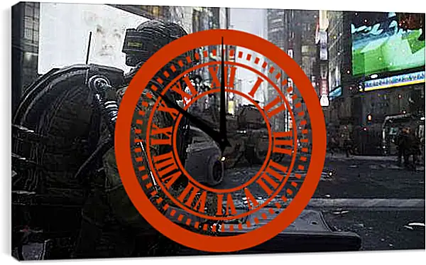 Часы картина - Call Of Duty: Advanced Warfare