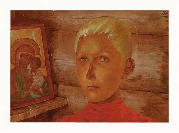 Картина в раме - Вася. Петров-Водкин