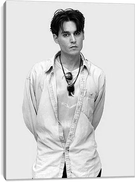 Постер на подрамнике - Johnny Depp - Джонни Депп
