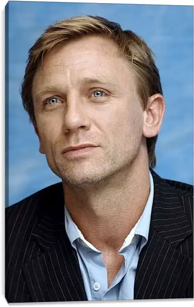 Постер на подрамнике - Дэниел Крейг. Daniel Craig