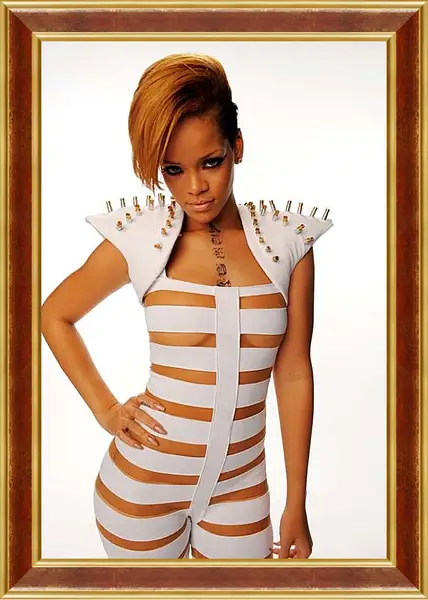 Картина в раме - Рианна. Rihanna