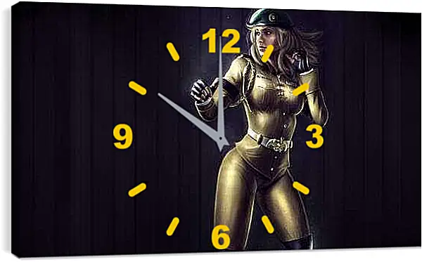 Часы картина - Mortal Kombat