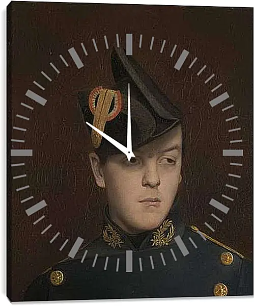 Часы картина - Portrait of Armand Gerome. Жан-Леон Жером