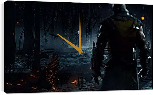 Часы картина - Mortal Kombat X