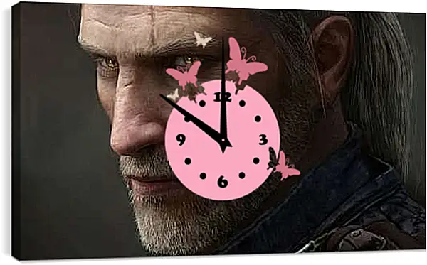 Часы картина - The Witcher (Ведьмак), Геральт гроза нечести