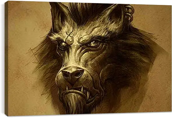 Постер на подрамнике - World Of Warcraft