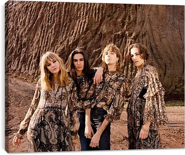 Постер на подрамнике - Maneskin. Итальянская рок-группа