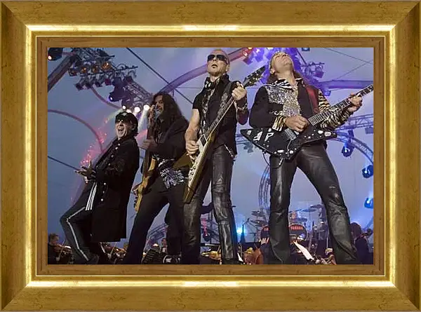 Картина в раме - Скорпионс. Scorpions