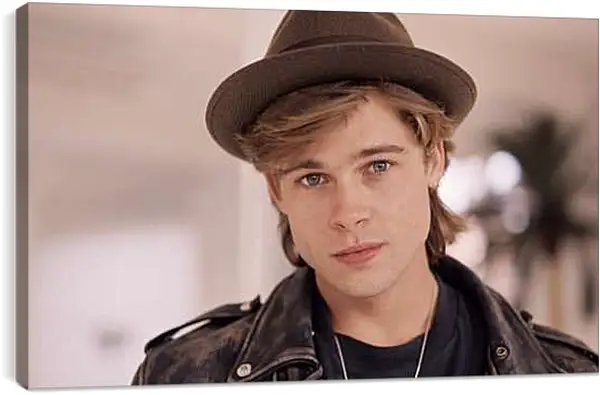 Постер на подрамнике - Брэд Питт. Brad Pitt
