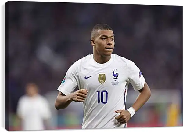 Постер на подрамнике - Килиан Мбаппе. Kylian Mbappé