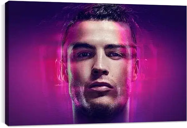 Постер на подрамнике - Криштиану Роналду