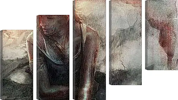 Модульная картина - Tomb Raider