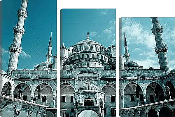 Модульная картина - Grand Mosque. Дубай