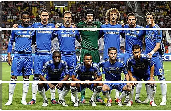 Модульная картина - Фото перед матчем ФК Челси. FC Chelsea
