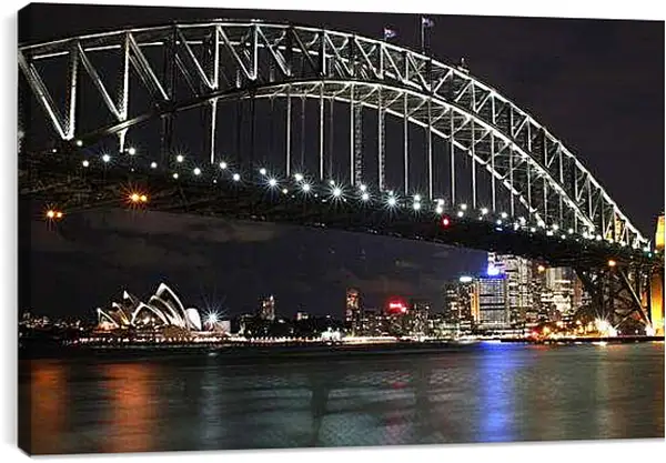Постер на подрамнике - Мост в Австралии