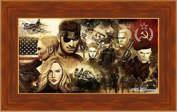 Картина в раме - Metal Gear