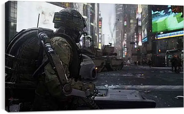 Постер на подрамнике - Call Of Duty: Advanced Warfare