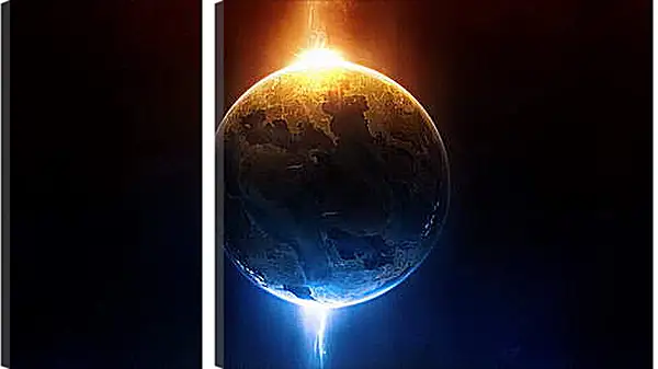 Модульная картина - Космос