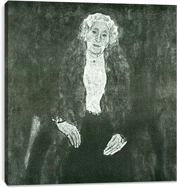 Постер на подрамнике - Bildnis Charlotte Pulitzer. Густав Климт