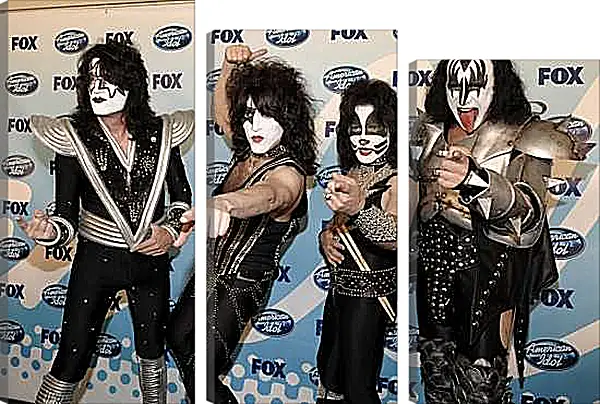 Модульная картина - Кисс. Kiss