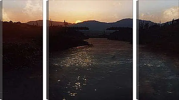 Модульная картина - Fallout: New Vegas