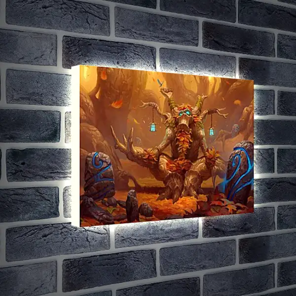 Лайтбокс световая панель - World Of Warcraft