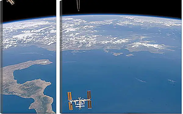 Модульная картина - Космос