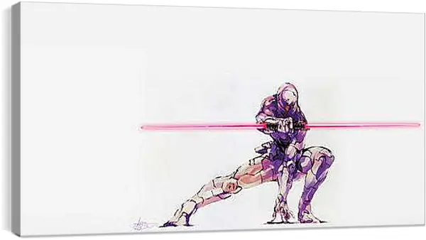 Постер на подрамнике - Metal Gear Solid
