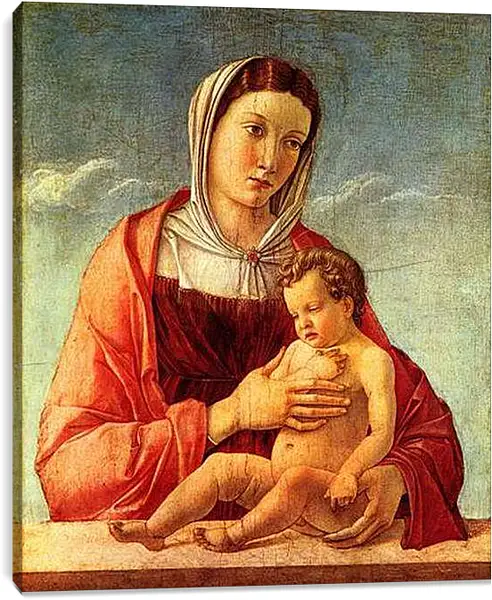 Постер на подрамнике - Madonna. Джованни Беллини