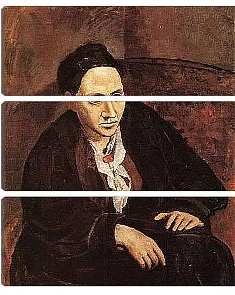 Модульная картина - Портрет Гертруды Стайн. Пабло Пикассо