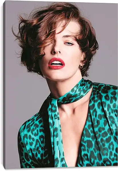 Постер на подрамнике - Милла Йовович. Milla Jovovich
