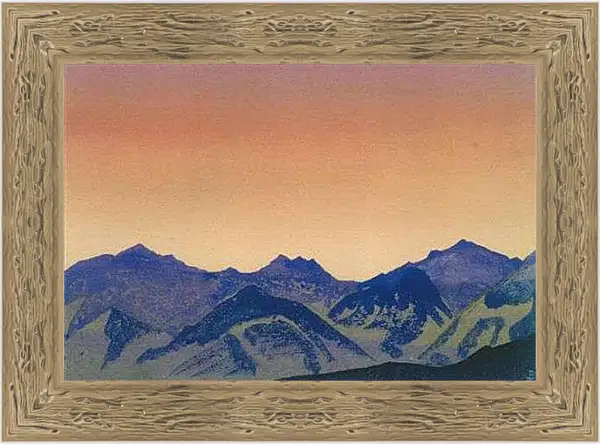 Картина в раме - Кулута. Рерих Николай