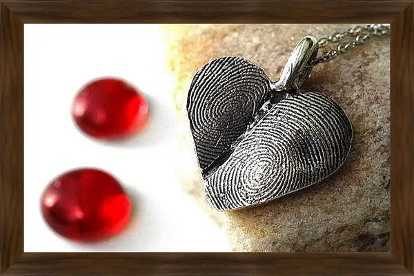 Картина в раме - Любовь