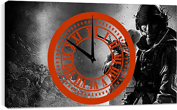 Часы картина - Call Of Duty: Modern Warfare 3
