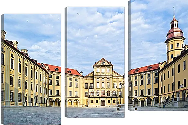 Модульная картина - Несвижский замок 3. Республика Беларусь