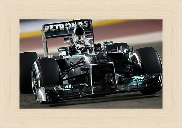 Картина в раме - F1, (формула 1)