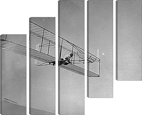 Модульная картина - Старинный дальтоплан