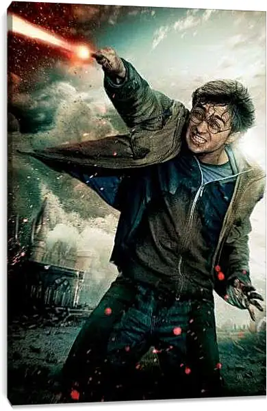 Постер на подрамнике - Гарри Поттер и Дары Смерти