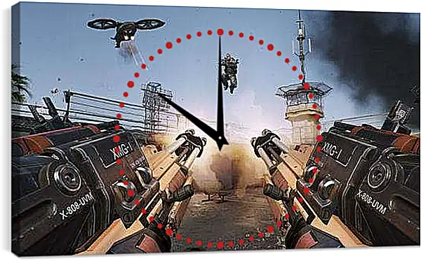 Часы картина - Call Of Duty: Advanced Warfare