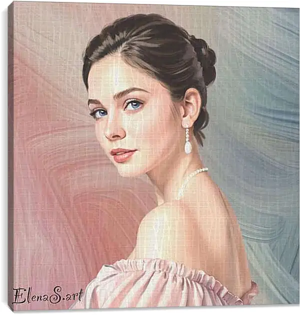 Постер на подрамнике - Color portrait 46