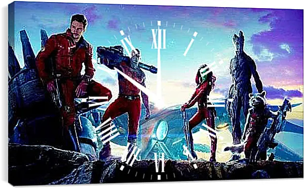 Часы картина - Стражи Галактики