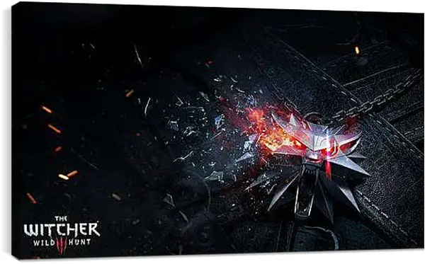 Постер на подрамнике - The Witcher 3: Wild Hunt