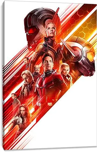 Постер на подрамнике - Человек Муравей и Оса