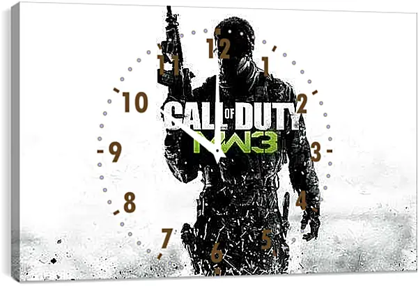 Часы картина - Call Of Duty: Modern Warfare 3