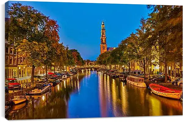 Постер на подрамнике - Амстердам