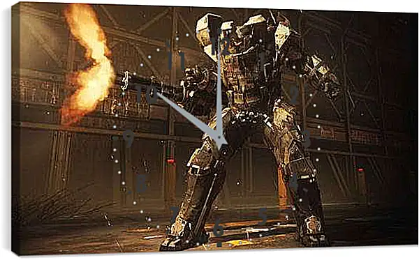 Часы картина - Call Of Duty: Advanced Warfare