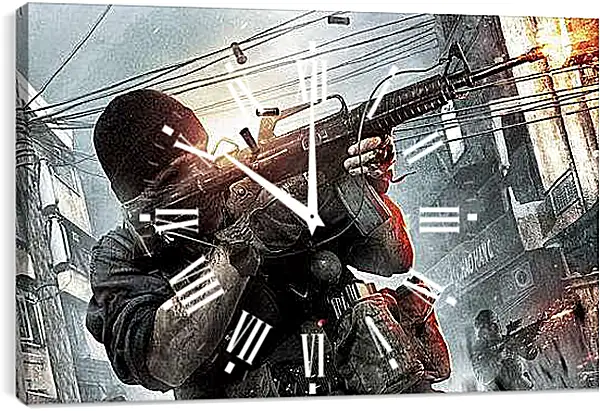 Часы картина - Call Of Duty