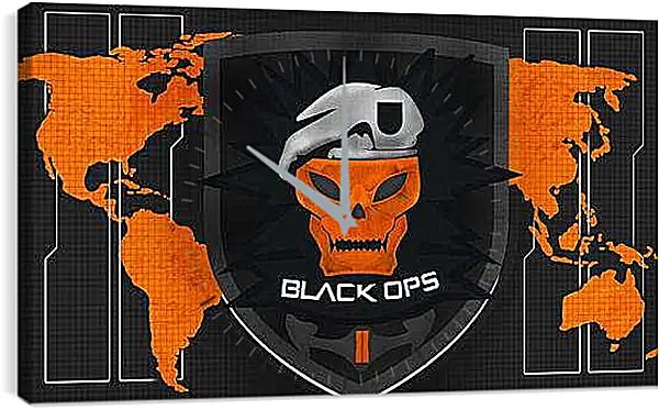Часы картина - Call Of Duty: Black Ops