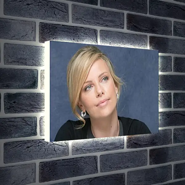 Лайтбокс световая панель - Шарлиз Терон. Charlize Theron